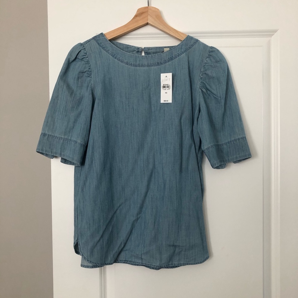 Chambray top